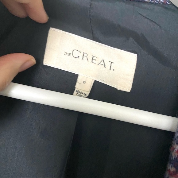 The Great. Blazer Style Plaid Jacket - Picture 4 of 8